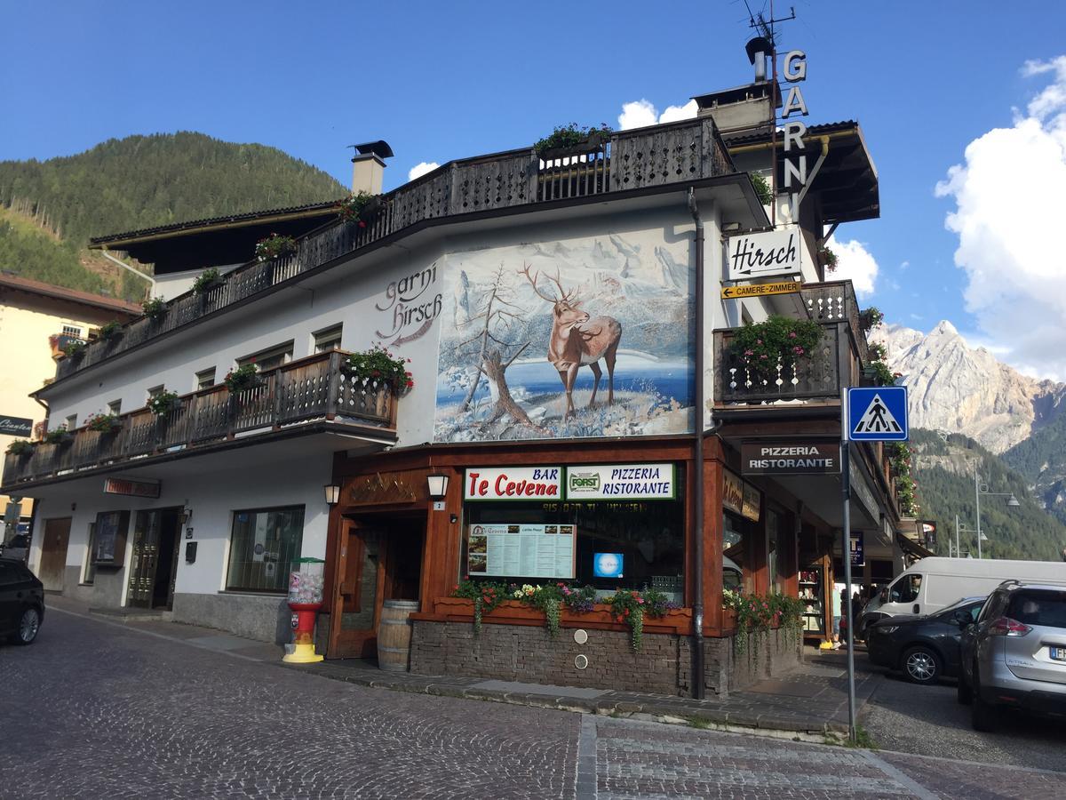 Garni Hirsch Hotel Canazei Exterior foto